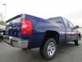 2013 Blue Topaz Metallic Chevrolet Silverado 1500 LS Extended Cab  photo #7