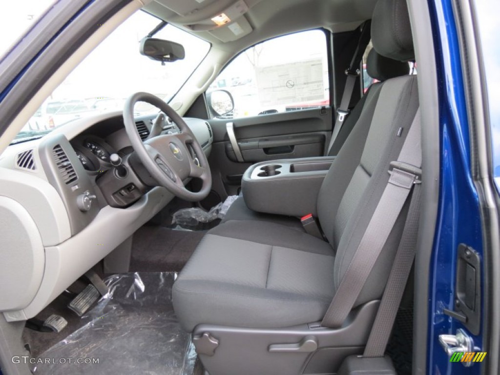 Dark Titanium Interior 2013 Chevrolet Silverado 1500 LS Extended Cab Photo #77011541