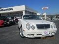 Alabaster White - CLK 320 Cabriolet Photo No. 2