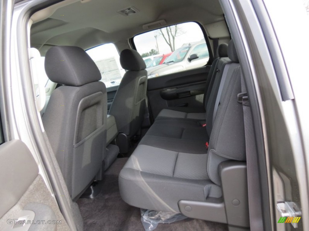 2013 Silverado 1500 LS Crew Cab - Graystone Metallic / Ebony photo #10