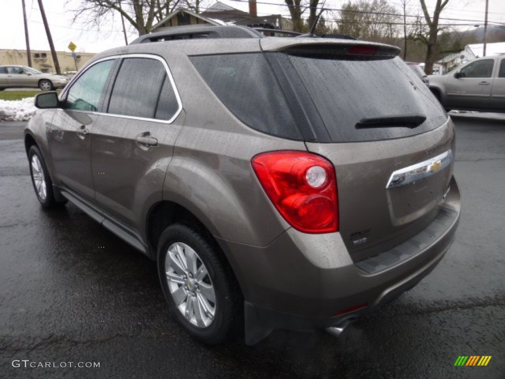 Mocha Steel Metallic 2011 Chevrolet Equinox LT AWD Exterior Photo #77012859