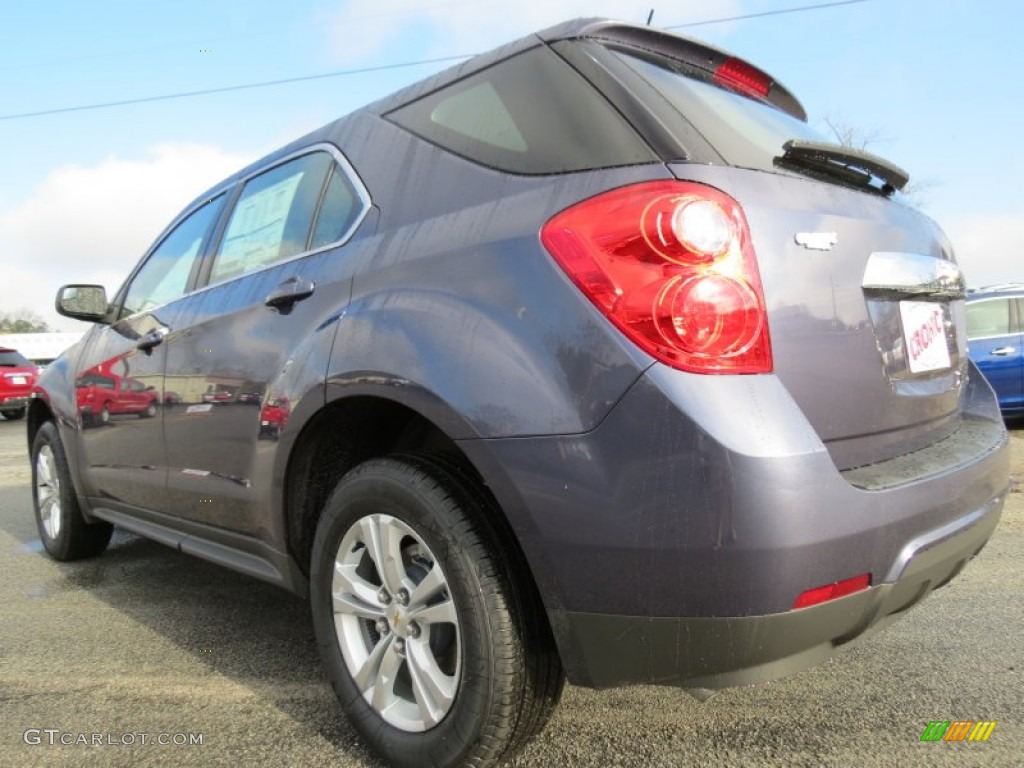 2013 Equinox LS - Atlantis Blue Metallic / Light Titanium/Jet Black photo #5