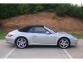 2008 Arctic Silver Metallic Porsche 911 Carrera 4S Cabriolet  photo #3