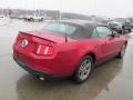 2012 Red Candy Metallic Ford Mustang V6 Premium Convertible  photo #9