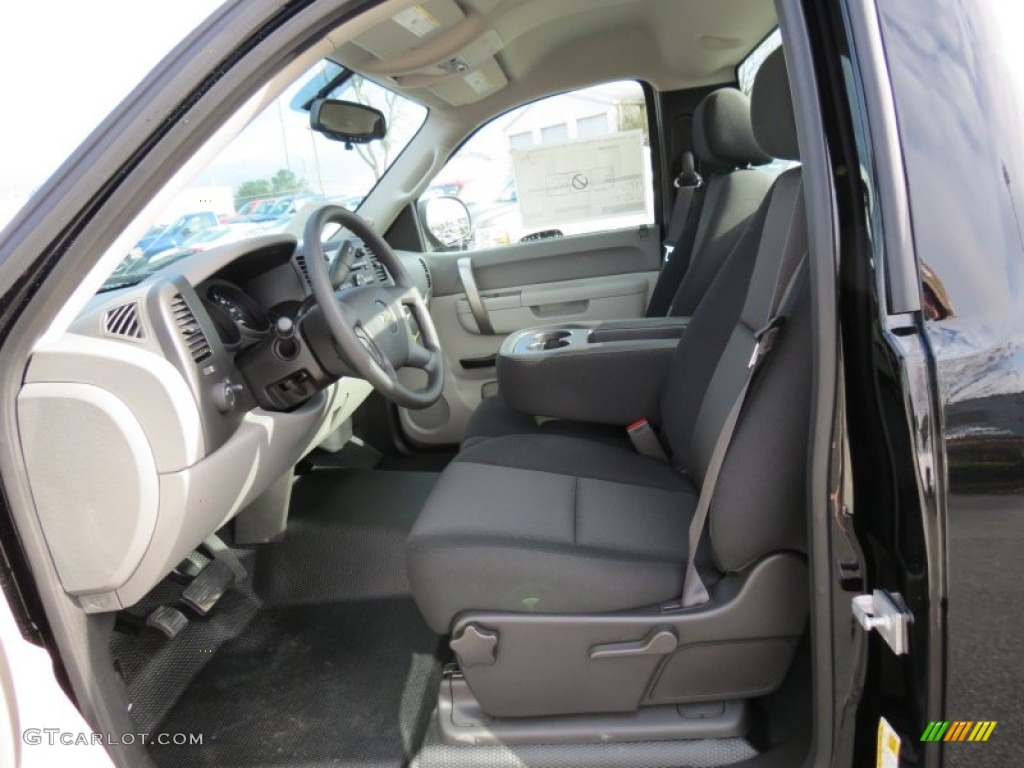 2013 Silverado 1500 LS Regular Cab - Black / Dark Titanium photo #10