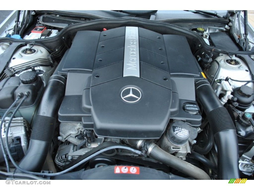 2006 Mercedes-Benz SL 500 Roadster 5.0 Liter SOHC 24-Valve V8 Engine Photo #77014121