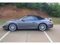 Meteor Grey Metallic 2009 Porsche 911 Carrera S Cabriolet