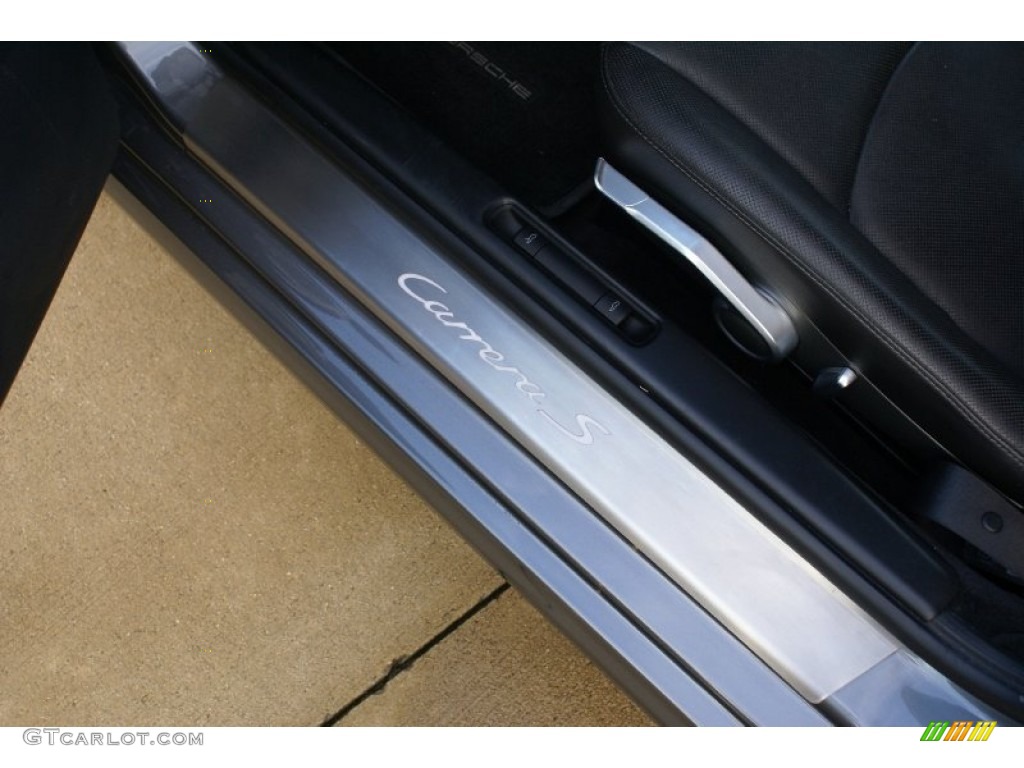 2009 911 Carrera S Cabriolet - Meteor Grey Metallic / Black photo #26