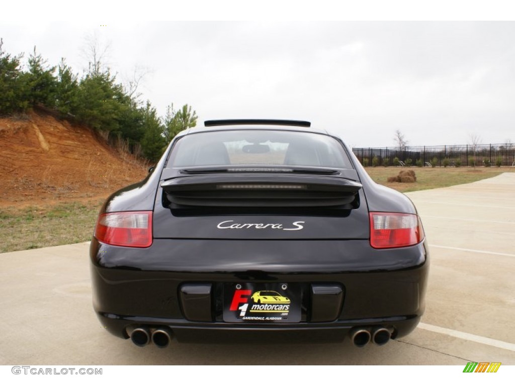 2005 911 Carrera S Coupe - Black / Black photo #5