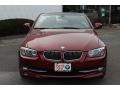 2012 Vermilion Red Metallic BMW 3 Series 328i Convertible  photo #2