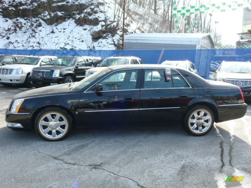 Black Raven 2006 Cadillac DTS Standard DTS Model Exterior Photo #77016204
