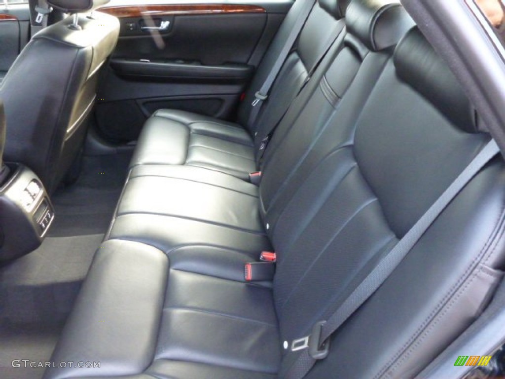 Ebony Black Interior 2006 Cadillac DTS Standard DTS Model Photo #77016268