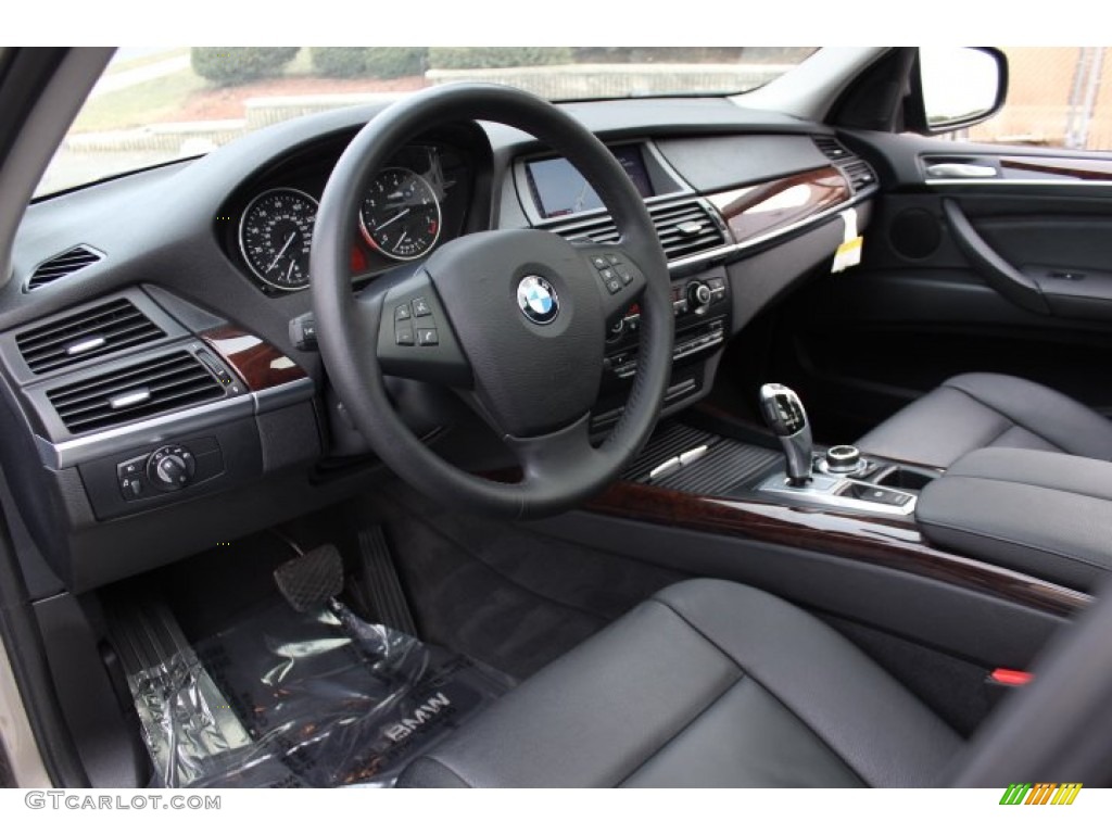 Black Interior 2010 BMW X5 xDrive30i Photo #77016429