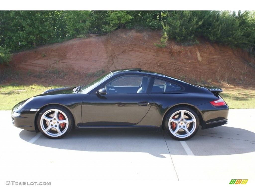 2007 911 Carrera S Coupe - Black / Black photo #2