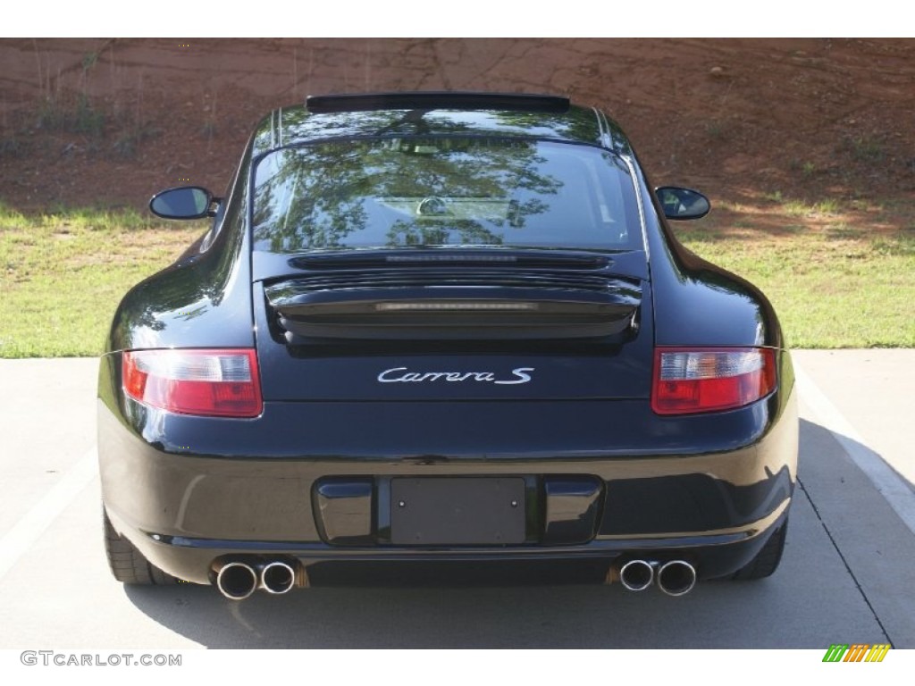 2007 911 Carrera S Coupe - Black / Black photo #6