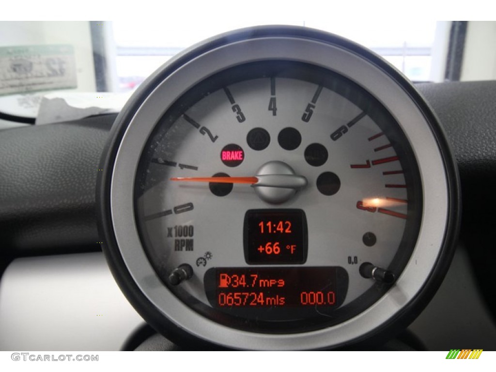 2008 Mini Cooper Hardtop Gauges Photo #77016734
