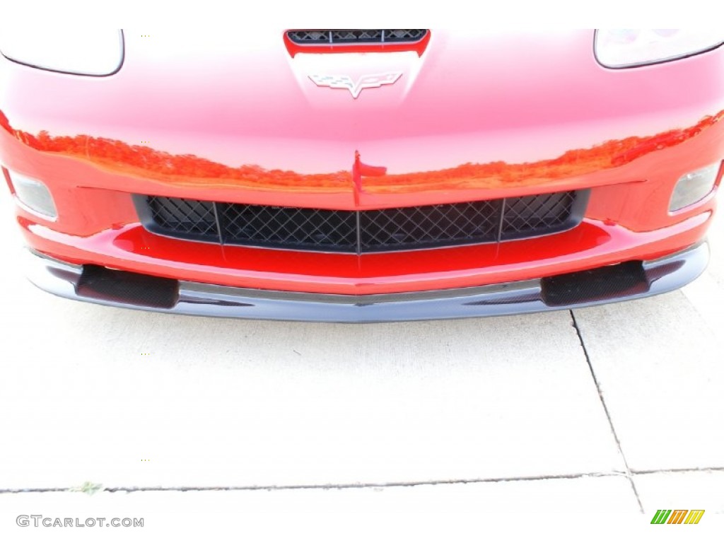 2009 Corvette ZR1 - Victory Red / Ebony/Linen photo #8