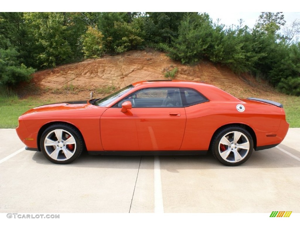 2009 Challenger SRT8 - HEMI Orange / Dark Slate Gray photo #1