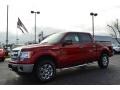 2013 Ruby Red Metallic Ford F150 XLT SuperCrew 4x4  photo #6