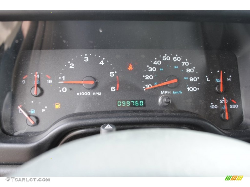 2004 Jeep Wrangler Unlimited 4x4 Gauges Photo #77018281