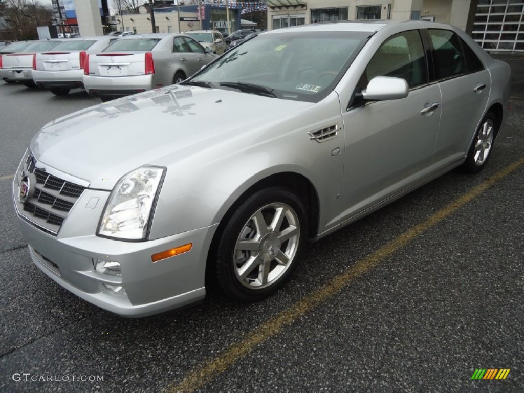 Radiant Silver 2009 Cadillac STS 4 V6 AWD Exterior Photo #77018307