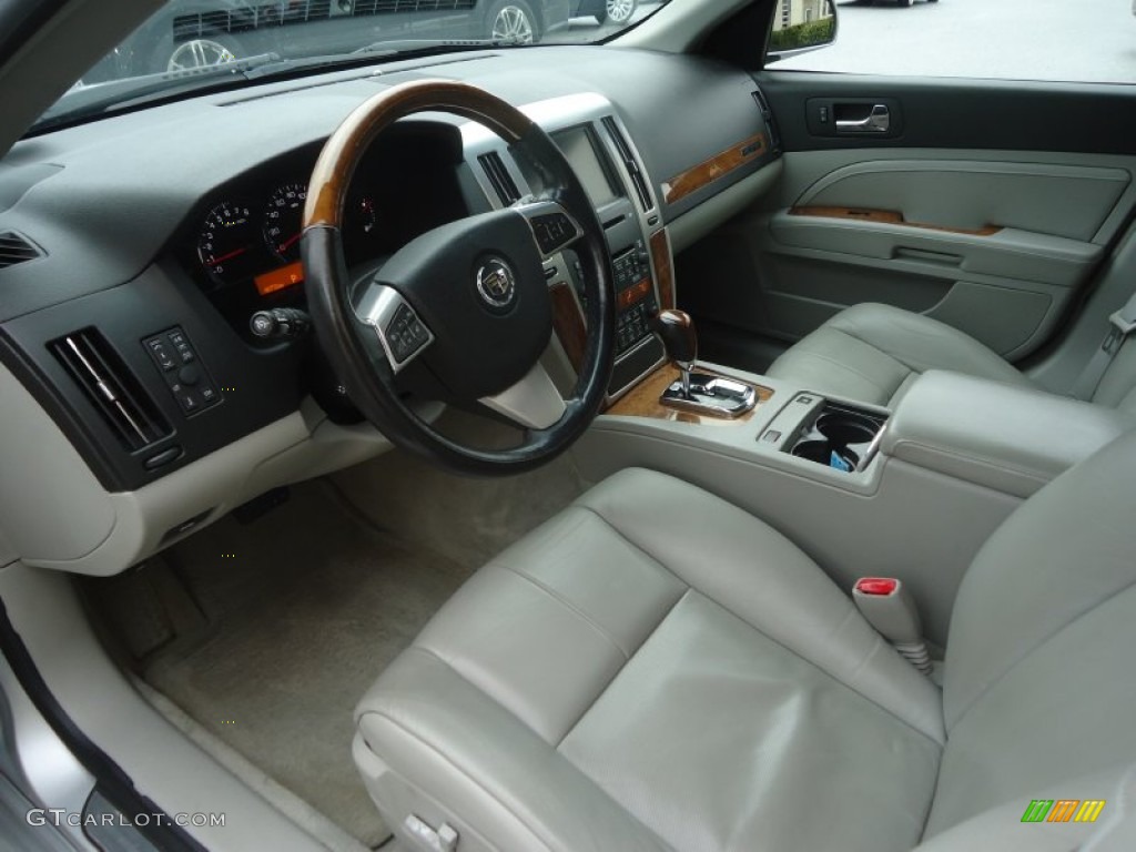 Light Gray Interior 2009 Cadillac STS 4 V6 AWD Photo #77018451