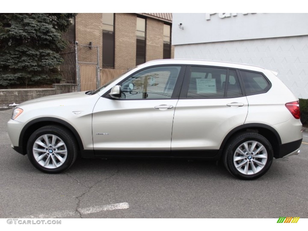 Mineral Silver Metallic 2013 BMW X3 xDrive 28i Exterior Photo #77018472