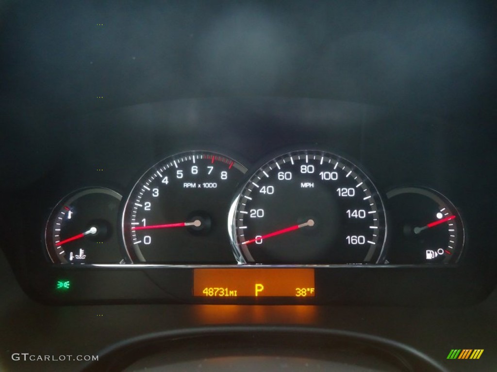 2009 Cadillac STS 4 V6 AWD Gauges Photo #77018491