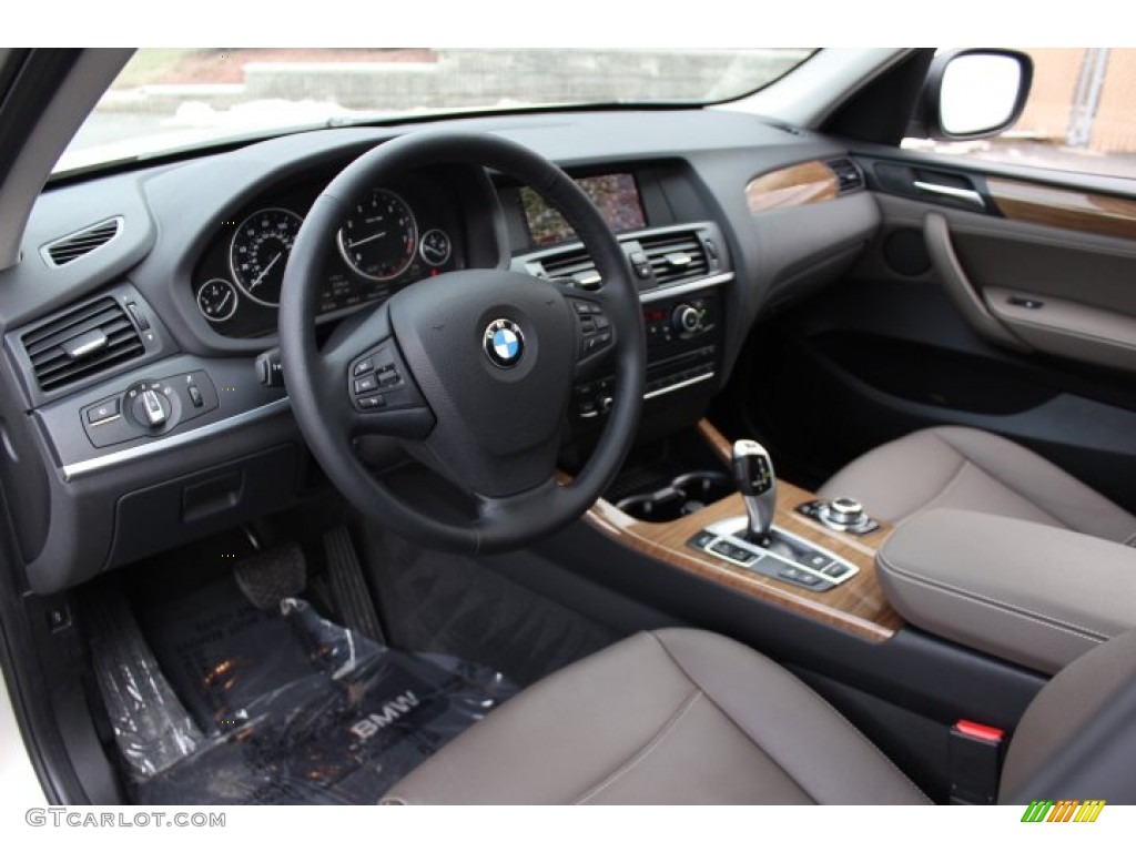 Mojave Interior 2013 BMW X3 xDrive 28i Photo #77018517