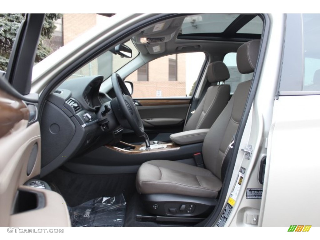 Mojave Interior 2013 BMW X3 xDrive 28i Photo #77018553