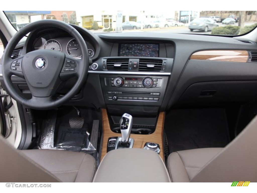 2013 BMW X3 xDrive 28i Mojave Dashboard Photo #77018600