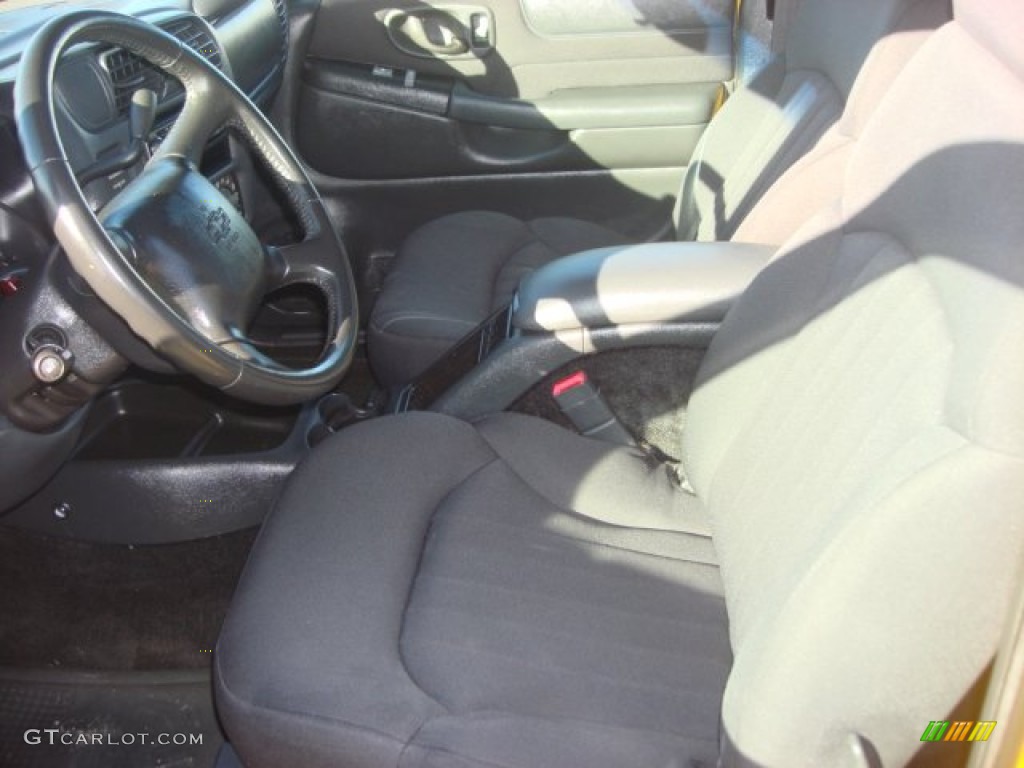 Graphite Interior 2003 Chevrolet S10 Xtreme Extended Cab