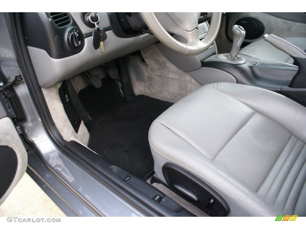 Graphite Grey Interior 2004 Porsche Boxster Standard Boxster Model Photo #77019438