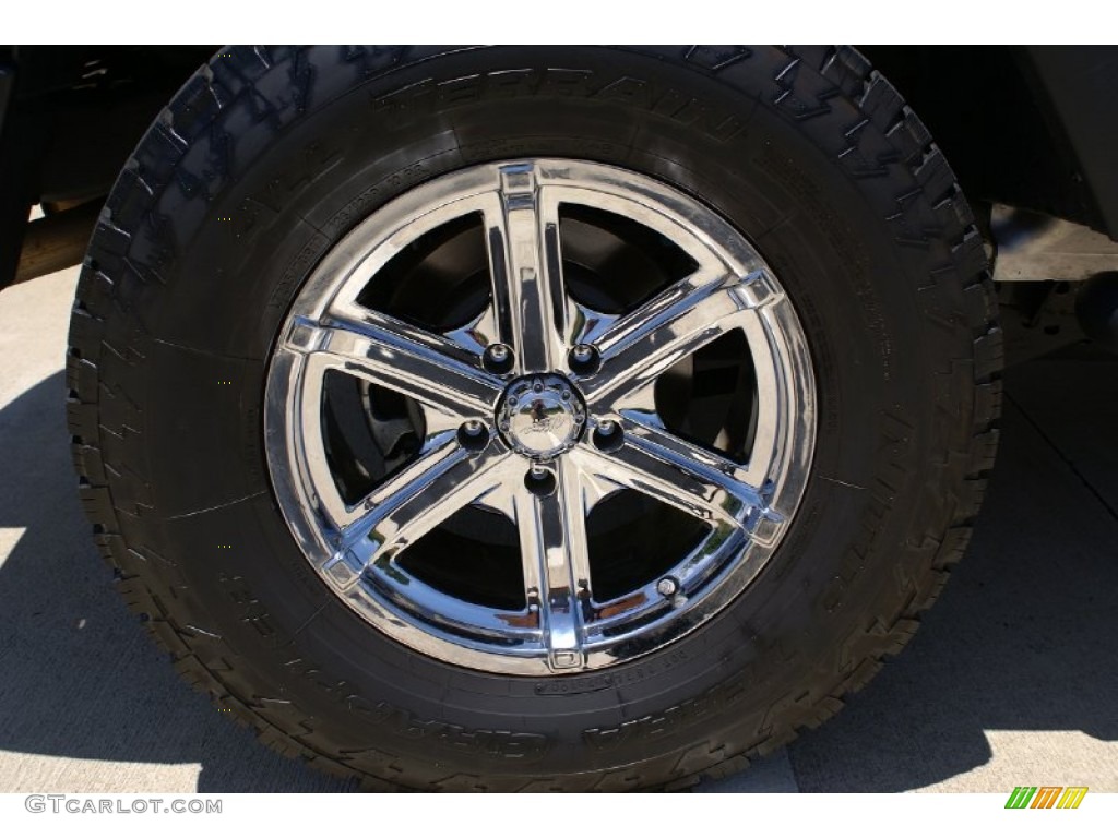 2008 Jeep Wrangler Unlimited X 4x4 Custom Wheels Photo #77020578