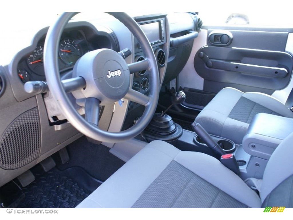 Dark Khaki/Medium Khaki Interior 2008 Jeep Wrangler Unlimited X 4x4 Photo #77020704