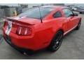 2011 Race Red Ford Mustang Shelby GT500 SVT Performance Package Coupe  photo #9
