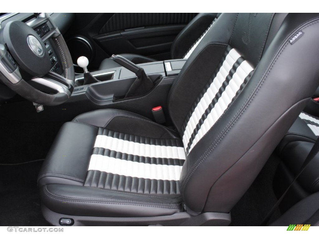 2011 Ford Mustang Shelby GT500 SVT Performance Package Coupe Front Seat Photo #77020886