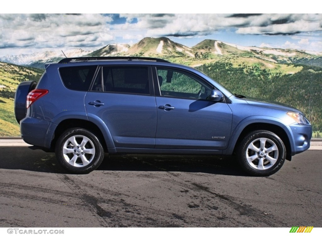 Pacific Blue Metallic 2010 Toyota RAV4 I4 4WD Exterior Photo #77020908