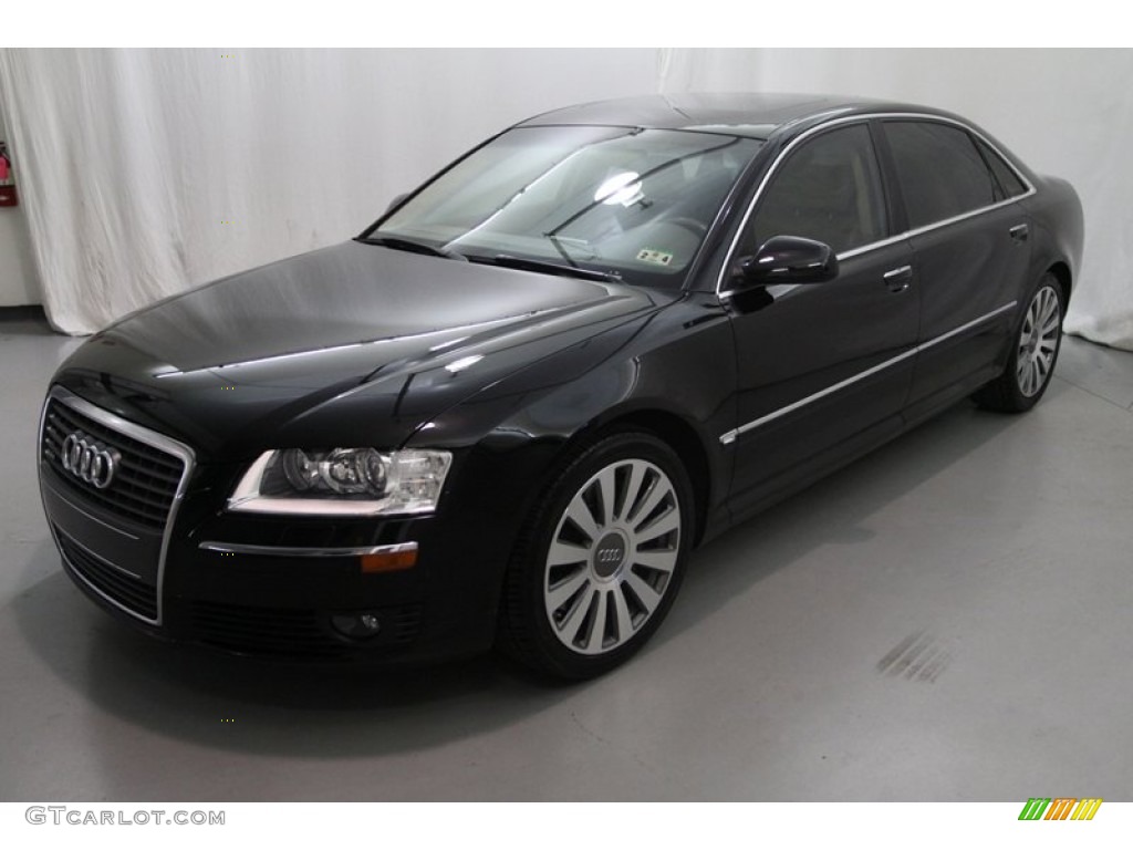 Brilliant Black 2006 Audi A8 L 4.2 quattro Exterior Photo #77022000