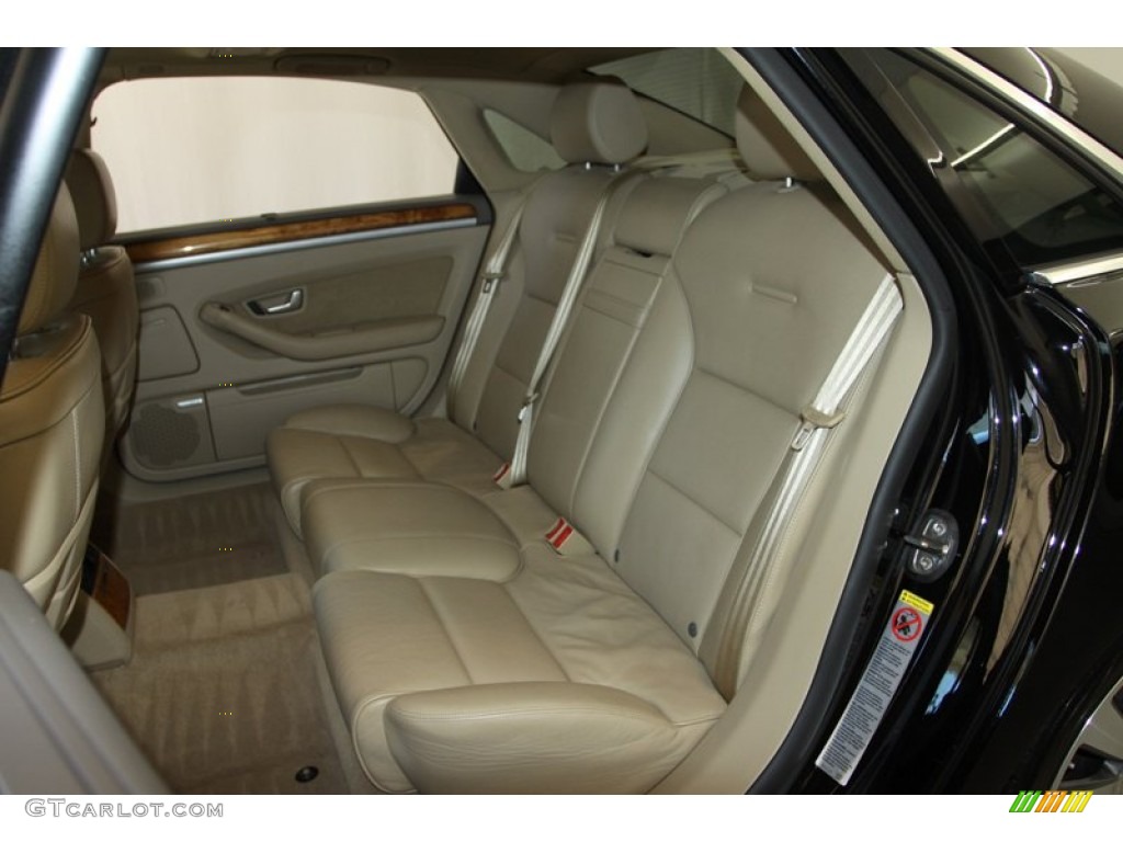 2006 Audi A8 L 4.2 quattro Rear Seat Photo #77022169