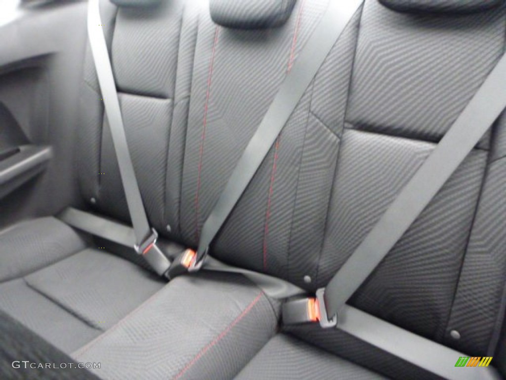 Black Interior 2013 Honda Civic Si Coupe Photo #77022546