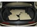 2006 Audi A8 Sand Beige/Cream Beige Interior Trunk Photo