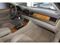 2006 Audi A8 Sand Beige/Cream Beige Interior Dashboard Photo
