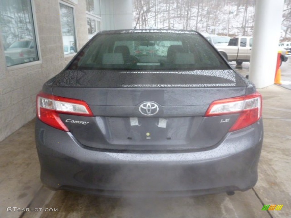2013 Camry LE - Magnetic Gray Metallic / Ash photo #3