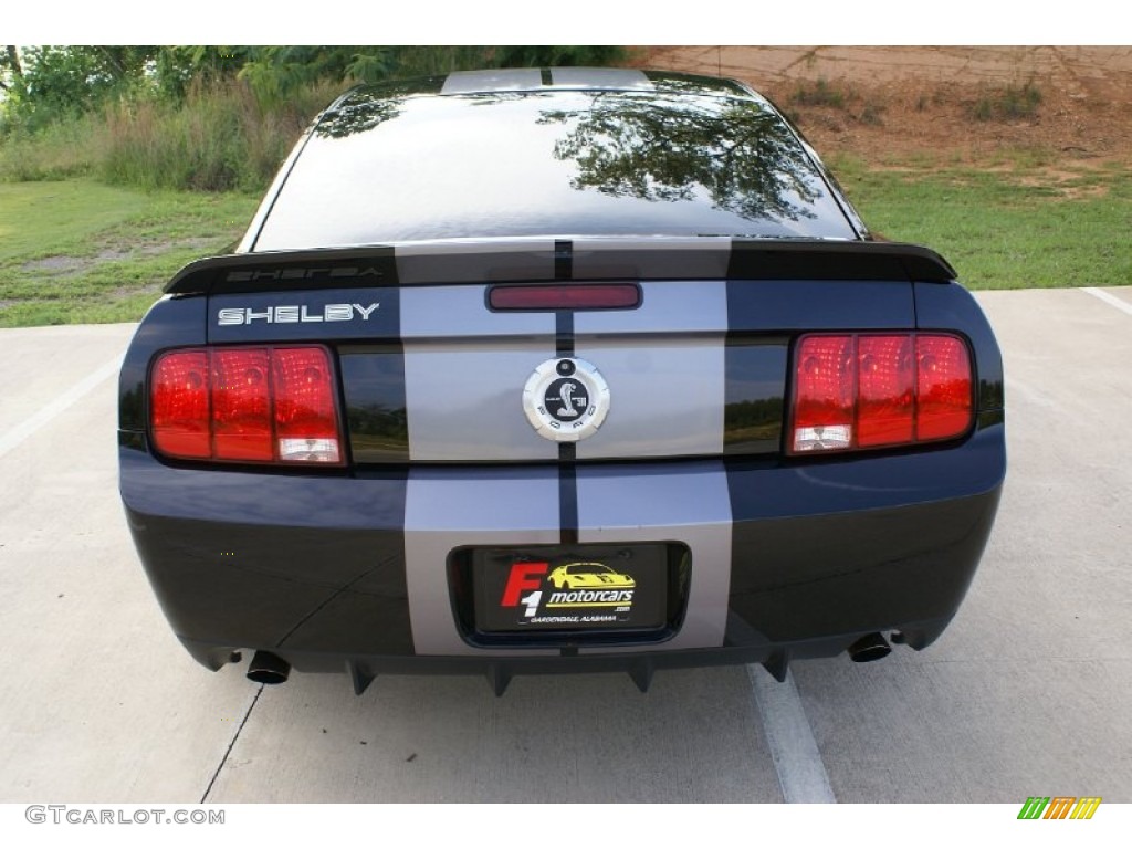 2007 Mustang Shelby GT500 Coupe - Black / Black Leather photo #5
