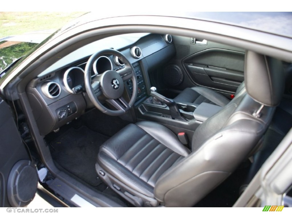 2007 Mustang Shelby GT500 Coupe - Black / Black Leather photo #18