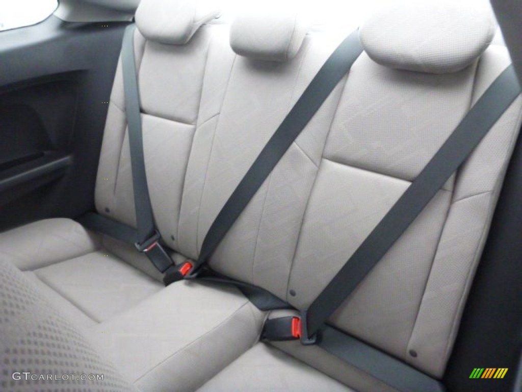 Gray Interior 2013 Honda Civic LX Coupe Photo #77023411
