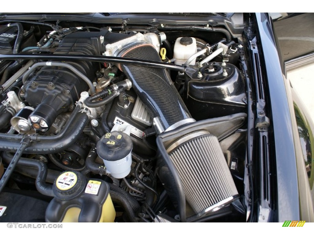 2007 Ford Mustang Shelby GT500 Coupe 5.4 Liter Supercharged DOHC 32-Valve V8 Engine Photo #77023524