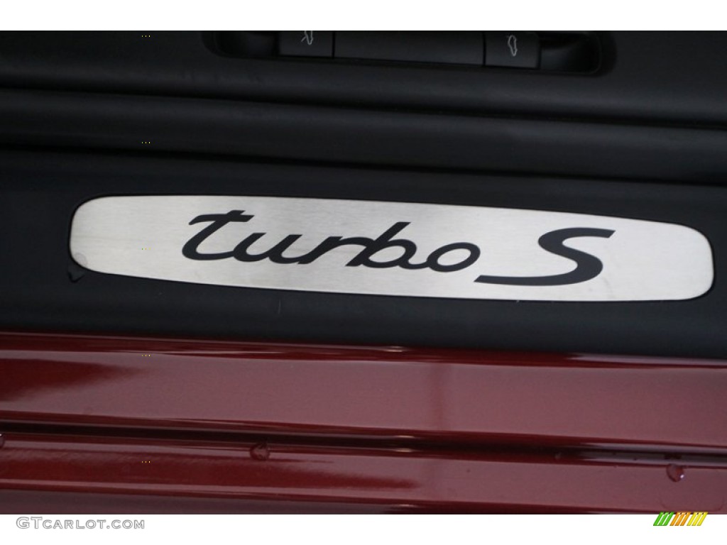 2011 911 Turbo S Cabriolet - Ruby Red Metallic / Black/Sand Beige photo #42