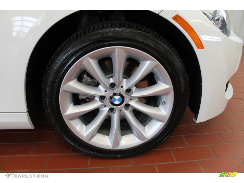 2013 3 Series 328i xDrive Coupe - Alpine White / Saddle Brown photo #6